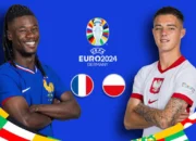 EURO 2024 Match : Prancis vs Polandia